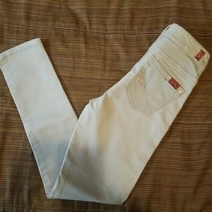 Girls 7 For All Mankind skinny jeans sz 10